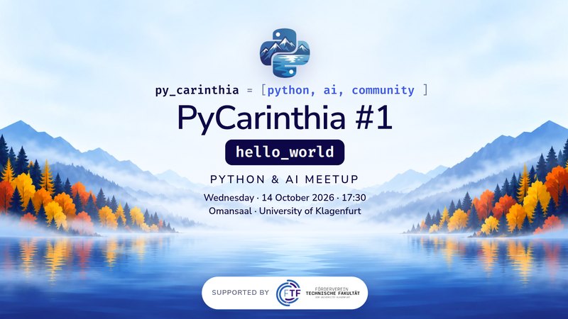 PyCarinthia #1 – hello_world: read the recap